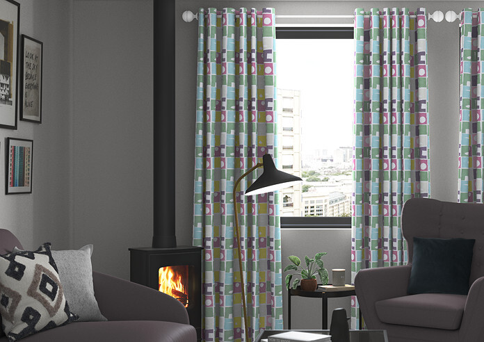 Bonnie, Violet - Made to Measure Curtains - Image 3